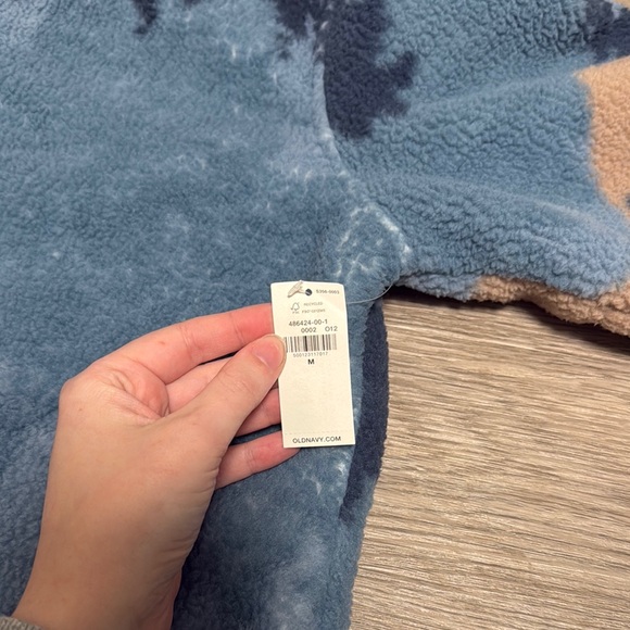 NWT Men’s Old Navy Cozy Forest Fleece Jacket - Picture 3 of 6